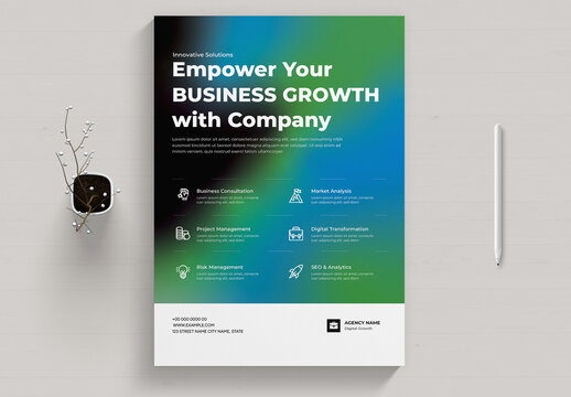 Promotional Business Flyer Examples for Marketing