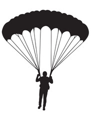 PARACHUTE SILHOUETTE