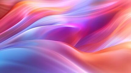 Obraz premium abstract, colorful, fluid, flowing, dynamic, vibrant, ethereal, mesmerizing, dreamlike, surreal, kaleidoscopic, shimmering, iridescent, gradient, seamless, smooth, undulating, hypnotic, mesmerizing, e