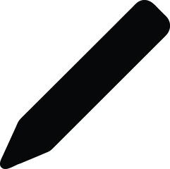 pencil isolated silhouette