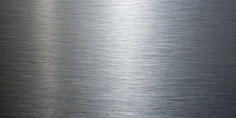 Shiny brushed metal texture background with a modern industrial look, perfect for adding a sleek and sophisticated touch to any design project