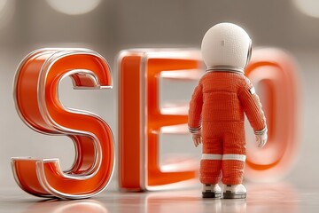 Exploring the Frontiers of SEO: An Astronaut Facing the Challenges of Search Engine Optimization