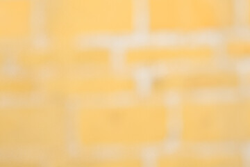 yellow brick patterned blurred background