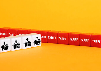 Increasing tariffs and trade wars impacting global commerce and supply chains