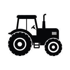 tractor isolated on white background