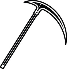 scythe silhouette