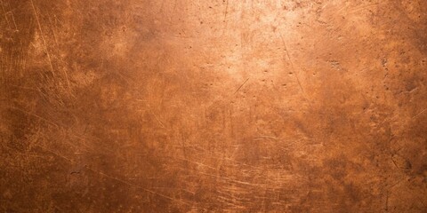 Fototapeta premium Detailed texture of a copper surface with aged scratches, perfect for creating vintage backgrounds and adding a rustic touch to designs