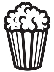  POPCORN SILHOUETTE