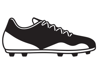 SOCCER SHOES SILHOUETTE
