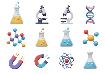 science and chemistry icons