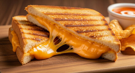 sea shell on a wooden background