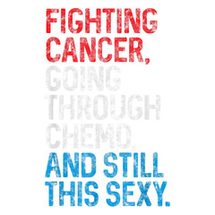 Funny Retro Quotes collection, Funny Cancer Fighter Inspirational Quote