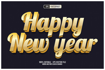 TEXT EFFECT HAPPY NEW YEAR