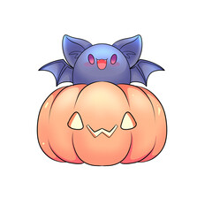 haloween chibi cartoon cute