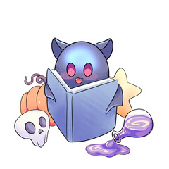 haloween chibi cartoon cute