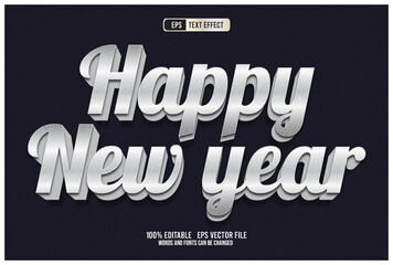 TEXT EFFECT HAPPY NEW YEAR