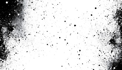 Abstract splattered texture