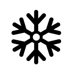 Obraz premium snowflake icon vector with trendy design. cold icon