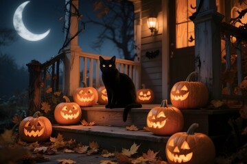 Halloween festival Artwork and Creepy Atmosphere
