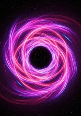 Abstract swirling vortex