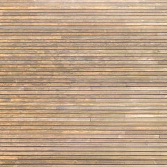 Large Brown Wood Decking Terrace Top View Background