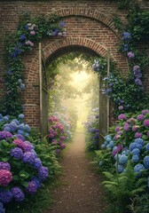Enchanting Garden Archway