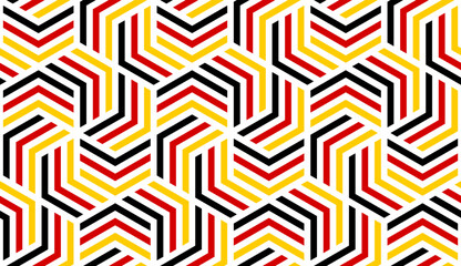 germany flag chevron pattern. geometric background for decoration and etc. vector illustration