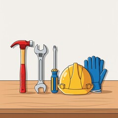 Labor Day Tribute Collection – Tools, Workers, and Pride