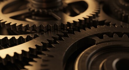 Close-up gears mechanism