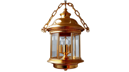 Antique Brass Lantern: Capturing the warm glow and intricate details of an antique brass lantern suspended elegantly, a symbol of classic design and enduring illumination.