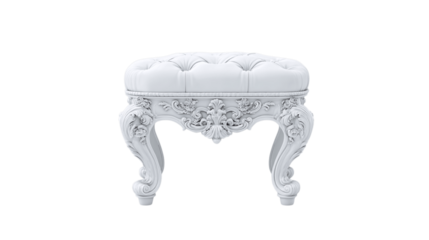 A centered view of footrest, white background --ar 16:9