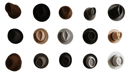 A centered view of hat rack, white background --ar 16:9