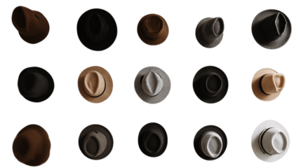 A centered view of hat rack, white background --ar 16:9