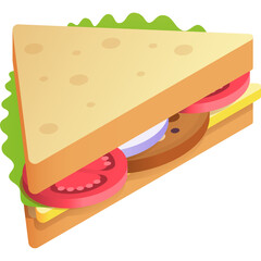 ham and cheese sandwich