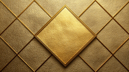 Gold textured diamond pattern background luxury design