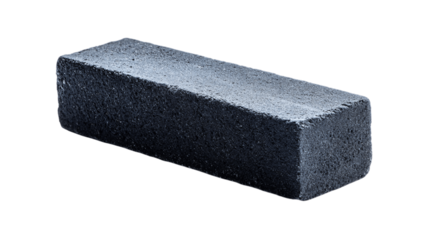 An isolated chalkboard eraser, white background --ar 16:9