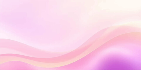 Abstract pink wave background with flowing smooth lines and soft texture design