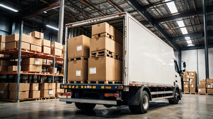 Forklift Truck Warehouse