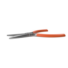 Long Nose Pliers with Orange Handles Isolated on Transparent Background