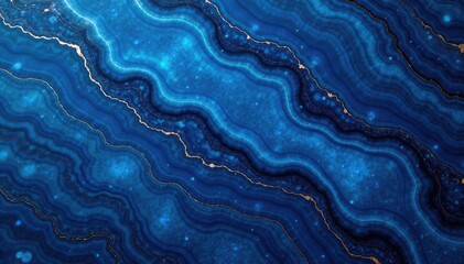 Fototapeta premium Intricate blue granite veining, polished surface, marble effect, polished granite, wallpaper