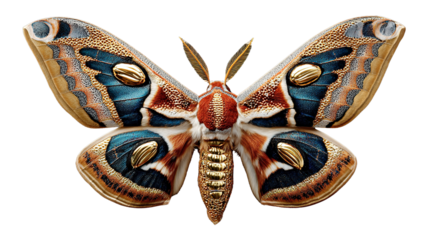 Exquisite Butterfly in Detail: A stunning butterfly, showcasing vibrant colors and intricate patterns. A close-up view that reveals the beauty of nature's artistry.