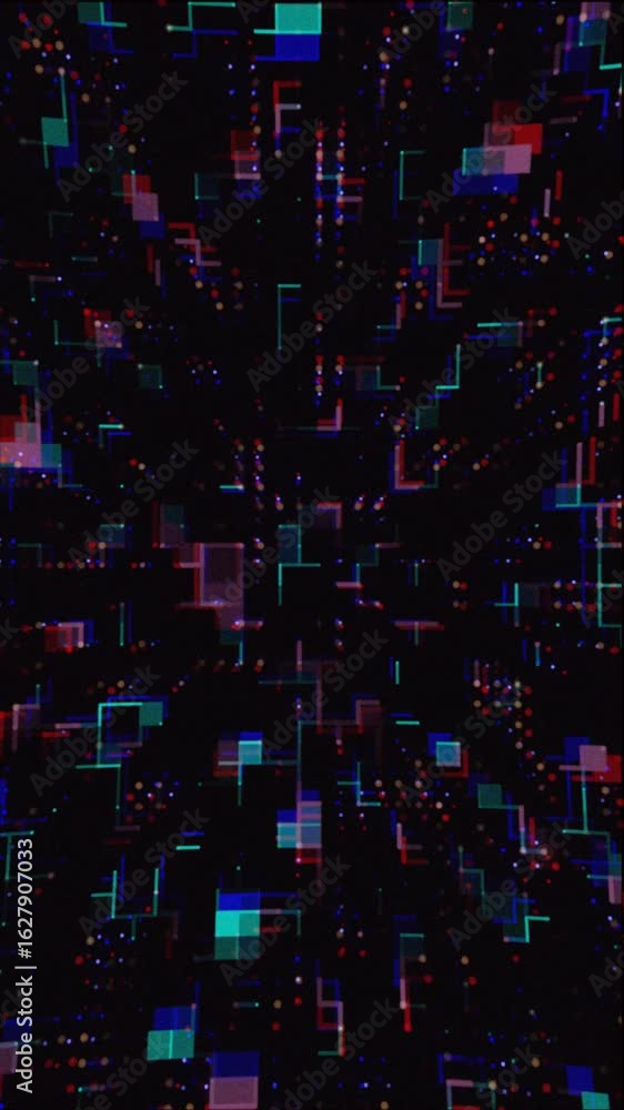 Poster discover a captivating abstract motion background with vivid shapes and colors for an immersive feel