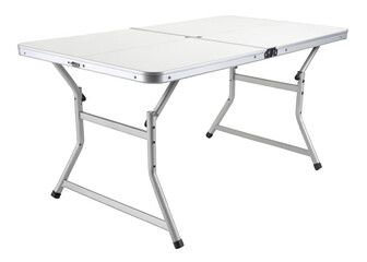 Folding table isolated on a transparent background.	