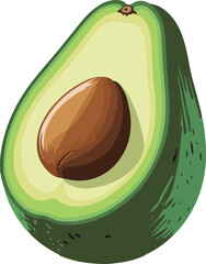 vector illustration of a chocolate