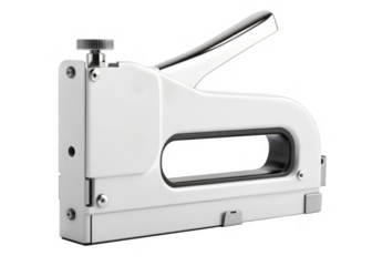 Staple Gun isolated on a transparent background.