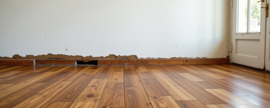 persistent water exposure leads to wooden floors losing adhesion to subfloor resulting in squeaks loose boards and decreased structural soundness