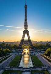 Eiffel Tower Sunrise