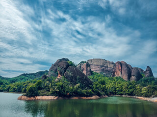 Guifeng Mountain, part of the Longhushan-Guifeng Geopark and part of the World Natural Heritage Site, is a beautiful tourist attraction within the park, located in Shangrao City, Jiangxi Province.