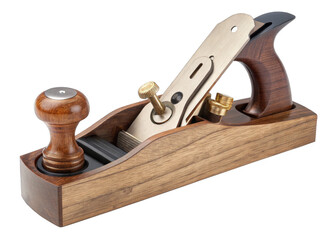 Wood Plane isolated on a transparent background.