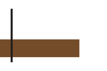 simple white and brown background. Minimalist simple background with soft colors and clean design, perfect for presentations, banners, product displays, and modern digital templates.